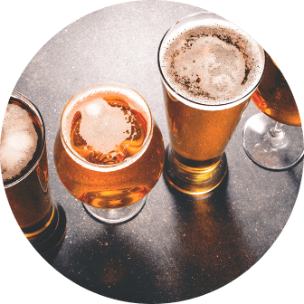 Assorted beer tasters
